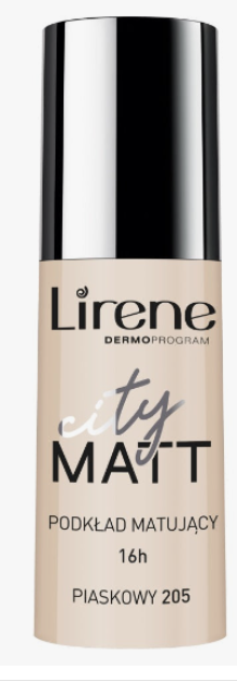LIRENE CITY MATT №205 QUM YUZ UCHUN POYDEVOR KREMI