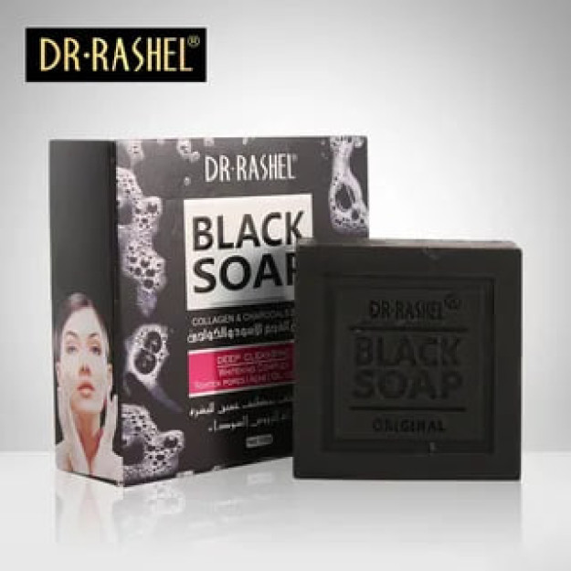 Мыло с черным углем,/Charcoals black soap-100G-Арт.№DRL-1348