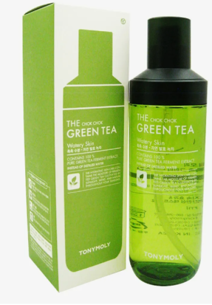 Yashil choy ekstrakti bilan tozalovchi Toner./THE CHOK CHOK GREEN TEA WATERY SKIN TONER 180ml