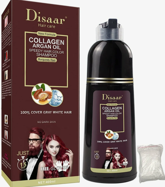 Estelin collagen & argan oil hair color shampoo 0132 400 ml