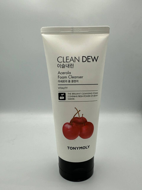 Acerola ekstrakti bilan yuvish uchun ko'pik./CLEAN DEW ACEROLA FOAM CLEANSER 180ml