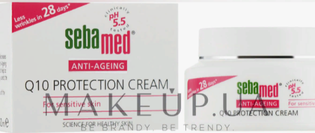 Sebamed ANTI-AGEING Q 10 protection cream (50 ml) антивозрастной защитный крем с коэнзимом Q 10 (50 мл)