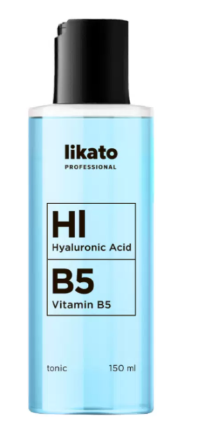 LIKATO professional gialuron kislotasi yuz tonikasi 150 ml (STD)