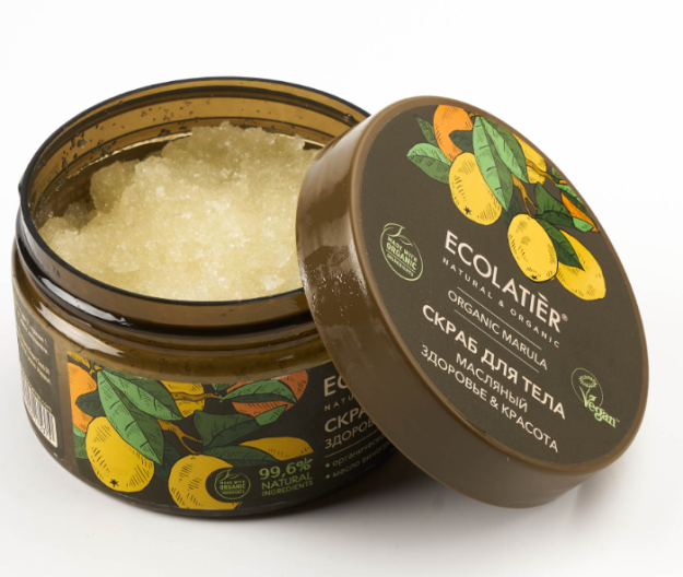 ECL GREEN Масляный скраб для тела Здоровье & Красота Серия ORGANIC MARULA, 300 г