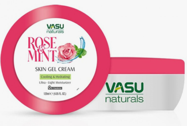 Крем-гель для тела Васу - Роза и Мята ./Vasu Rose & Mint Skin Gel Cream 120 ML