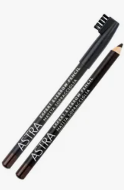Карандаш для бровей ASTRA EXPERT EYEBROW PENCIL (1,1g 0EB1