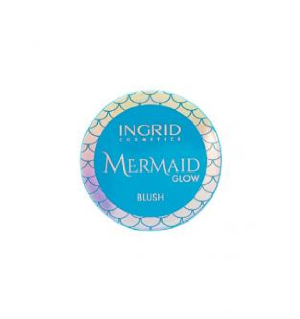 NGRIDI MERMAID GLOW Blush va lab bo'yog'i 2b1 FLAMINGO pushti 10 gr.