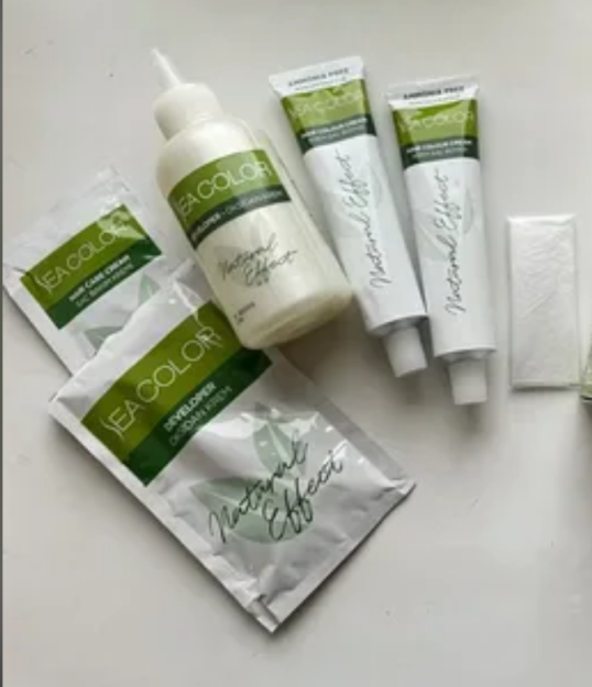 LILA COSMETICS Краска для волос SEA COLOR Ammonia free 7,1 Ash blonde - Пепельный блонд