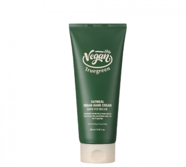 TRUE GREEN OATMEAL VEGAN qo'l kremi 200ml