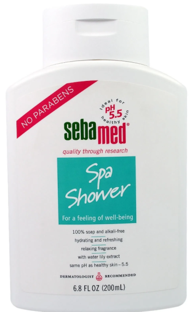 Sebamed SENSITIVE SKIN spa shower 200 ml (SPA-гель для душа для чувствительной кожи)