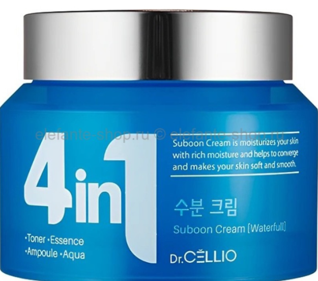ТОНЕР ДЛЯ ЛИЦА 4 IN 1 TONER 300ML (DR.CELLIO) CERAMIDE