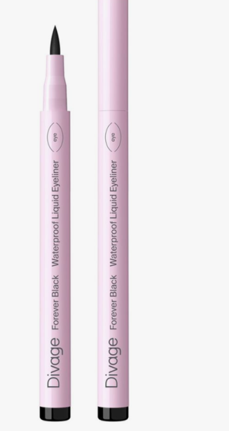 Divage eyeliner-ko'z uchun flomaster suyuq Forever qora ohang 01 qora