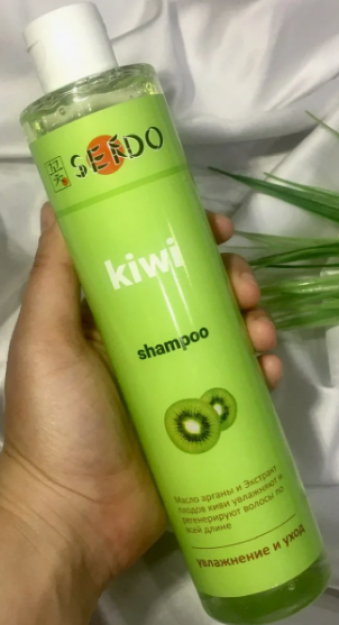 "Sendo" kivi seriyali sochlar uchun shampun, 350 ml