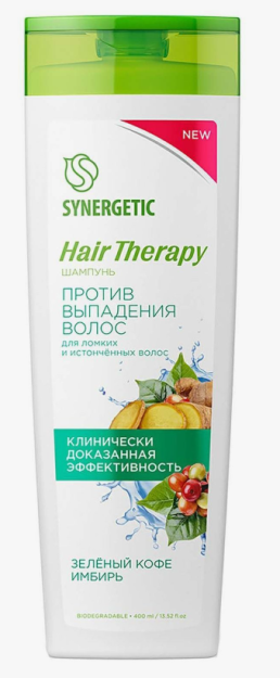 Soch to'kilishiga qarshi SYNERGETIC shampun balzam soch terapiyasi 400ml