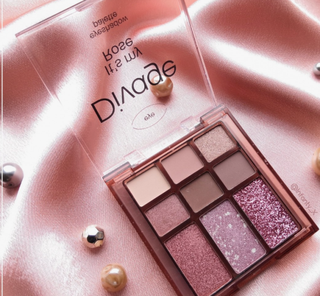 DIVAGE Палетка теней для век It’s My ROSE