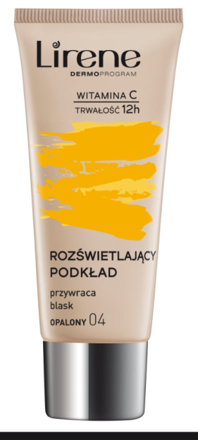 KREM-SUYUQLIK TONAL YUZ LIRENE YORITUVCHI VITAMIN C № 001 TABIIY 30ML