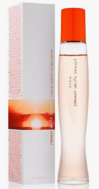 AVON yozgi oq Quyosh botishi tualet suvi, 50ml