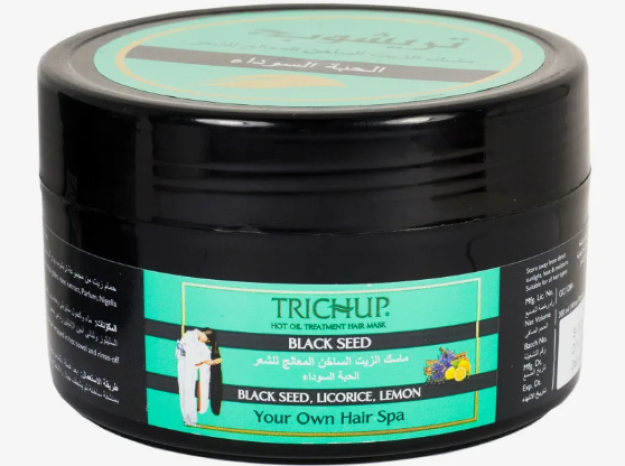 Hot Oil Trichap soch niqobi-qora zira 200ml