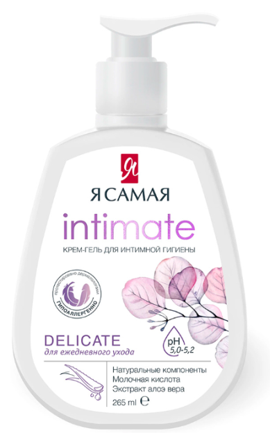 "Men eng ko'p" intim gigiena Jeli 265ML. kk / 12