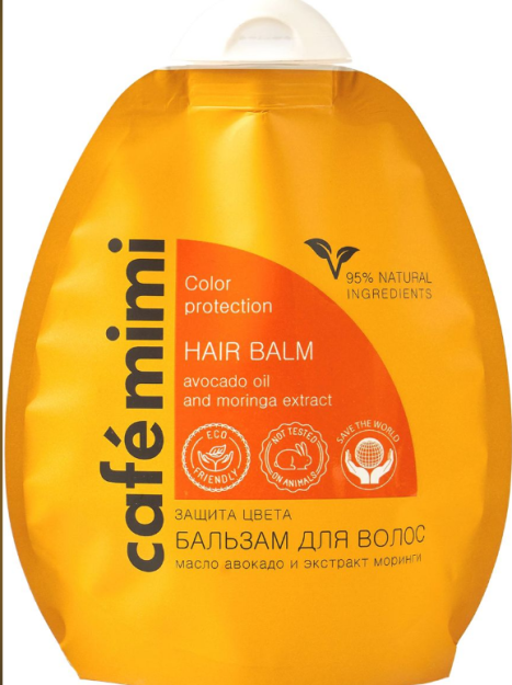KMD balzam D / soch "rangni himoya qilish va porlash" avakado va moringa yog'i, 250 ml EAES N RU D-RU.RA01.V. 05444 / 21 18,02,2021 dan 17,02,2026 gacha.