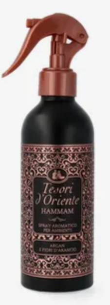 Argan yog'i bilan TESORI D'ORIENTE HAMMAM havo spreyi aromatik 250ml
