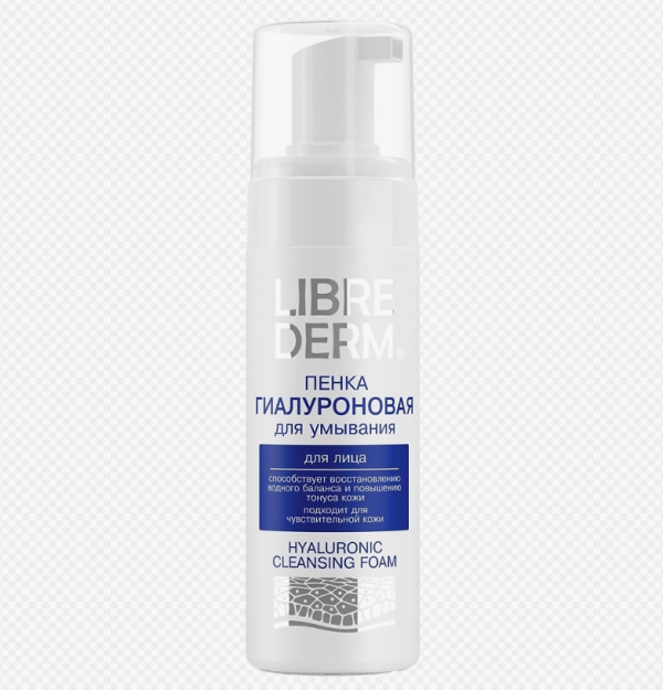 LIBREDERM 160 ml gialuron yuvish uchun ko'pik