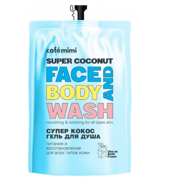 KM SF dush Jeli super kokos (refil), 450 ml