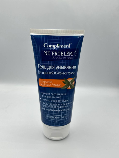 Compliment No Problem choy daraxti yog'ini yuvish uchun jel, 200 ml