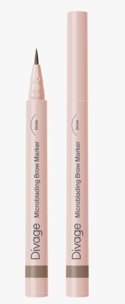 Divage doimiy microblading effektli qosh markeri, ohang №01
