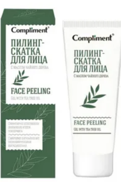 Compliment Peel-choy daraxti yog'i yuz rulosi, 80ml