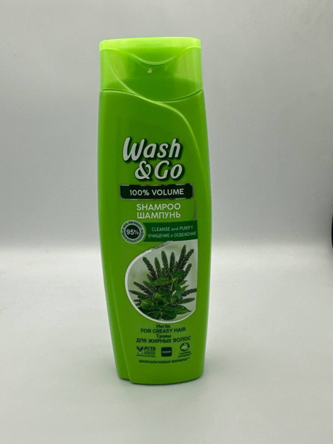 W&G SOCH SHAMPUNI YOG'LI SOCHLAR UCHUN O'SIMLIK EKSTRAKTI 180ML