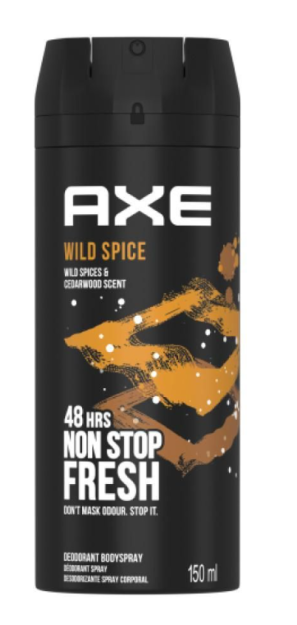 Axe Wild Spice 48h Non Stop Fresh Deodorant 150ml