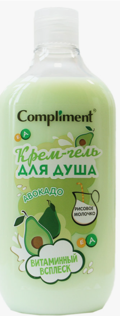 "Vitamin splash" to'liq kremli dush jeli, 500ml