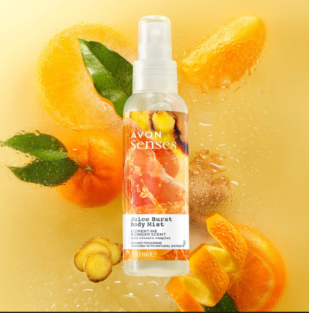 Mandarin oq gulli 200ml gulli tana spreyi