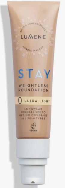 Lumene Тональный крем Stay Weightless, тон 3 Medium 30 ml