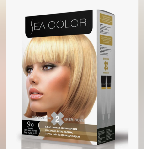 LILA COSMETICS Краска для волос SEA COLOR 8,00 Intense light blonde - Насыщенный светлый блонд