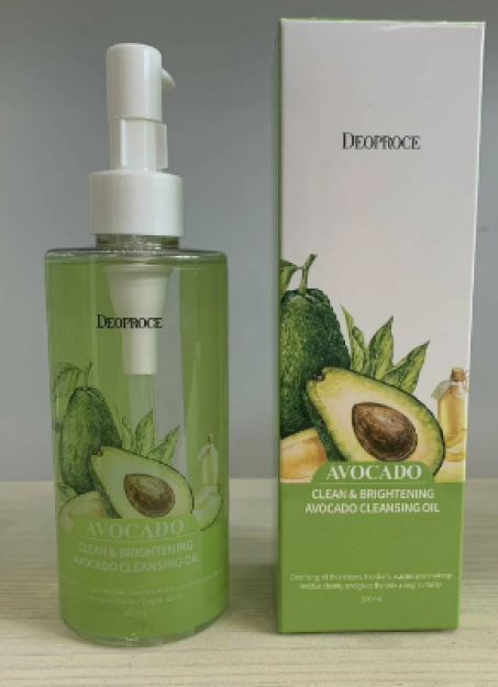deoproce avocado clean & brightening avocado cleansing oil 200 ml