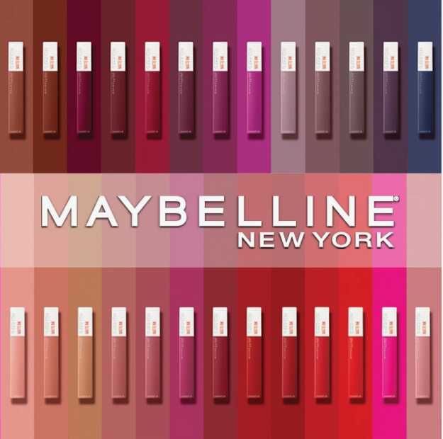 "Super Stay Matte Ink" super chidamli suyuq matli lab bo'yog'i, 155 soya donishmand, pushti, 5 ml