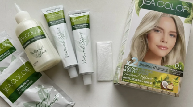 LILA COSMETICS Sea COLOR Ammonia soch bo'yog'i free 0,1 Platinum blonde-Platinum Blonde