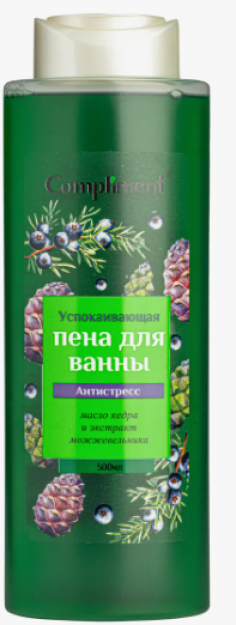 Compliment vanna ko'pik Antistress tinchlantiruvchi, 500ml