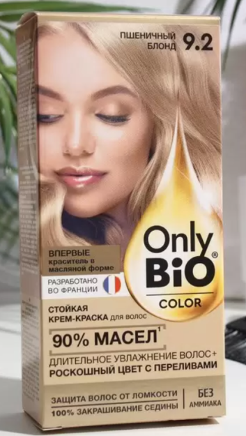 LILA COSMETICS Sea COLOR Ammonia free 9.0 Wheat blonde soch bo'yog'i-bug'doy sarg'ish