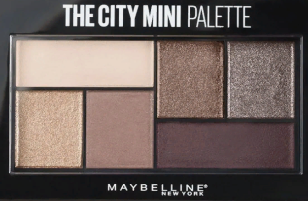 Maybelline The City Mini ko'z soyasi palitrasi, 410-soya, Chill Brunch Neutrals