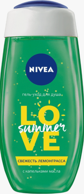 Nivea Гель-уход для душа "Свежесть Лемонграсса" марки "Nivea" 250 ml