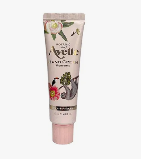AVETTE BOTANIC RELIEF PEAR & FREESIA Hand CREAM 50ml qo'l kremi