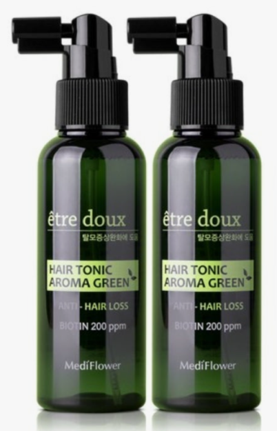 Medi Flower Etre doux Aroma Green Hair Tonic