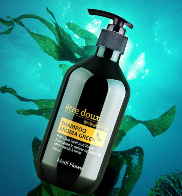 Medi Flower Etre doux Aroma Green Hair Shampoo