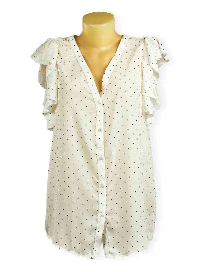 Bluza F oq polyester 007m Turkiya 007m oq 38 bingo