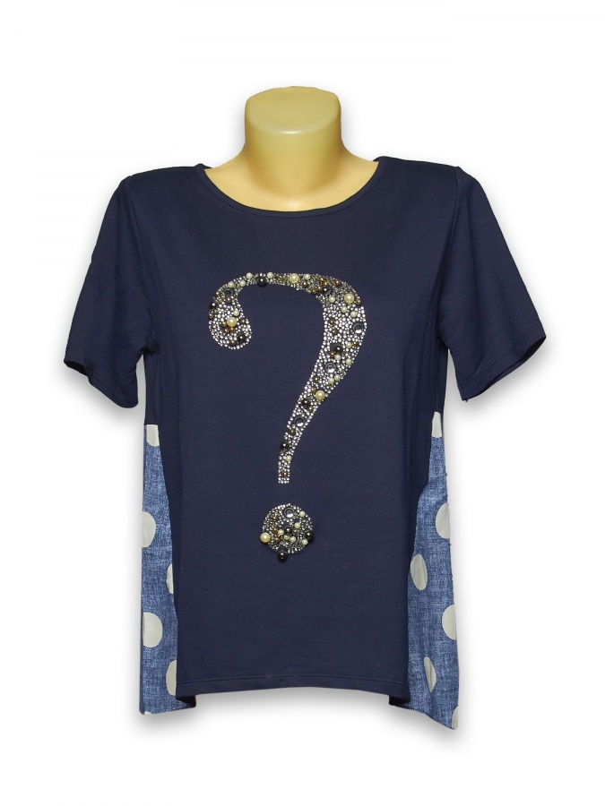 Futbolka F Moviy Rayon 4309 Turkiya 4309 Moviy M bingo