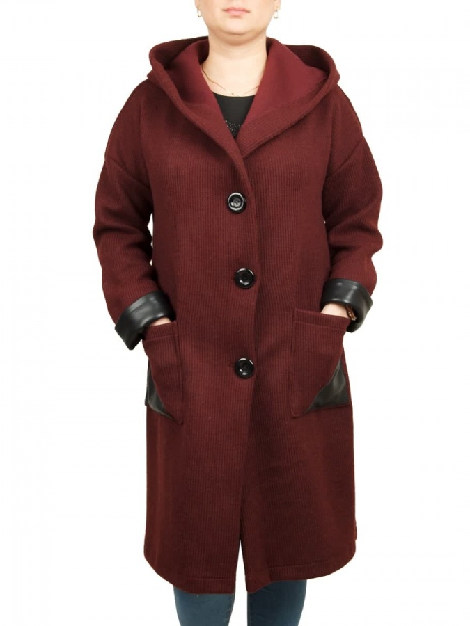 Kardigan F Bordo akril 1816s 1816s Bordo 48 bingo