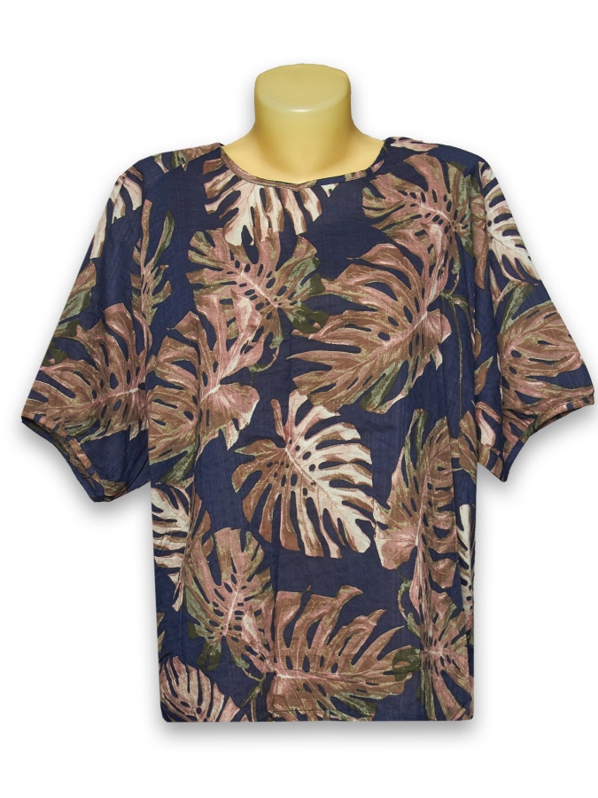 Футболка Ж Синий Хлопок 5670 Китай 5670 Синий XL